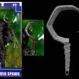 00.jpg 3D PRINTABLE RAVEN SPAWN'S SCYTHE - SPAWN WEAPON