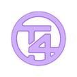 t4_emblem.stl Volkswagen VW T4 Logo emblem