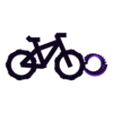 bike-keyring-supported.stl Mountain Bike Keyring
