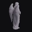 Praying_Satan_0007.jpg Winged Angel Praying In Draped Robes
