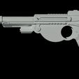 D004-FOTO-04.jpg Mandalorian IB-94 blaster pistol with stand (D004)