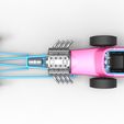 10.jpg Diecast Front engine old school dragster with shell Version 5 Scale 1:25