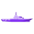 war ship2.STL War Ship | Marine war ship | Grey hound | Naval ship | Show piece | Delta006