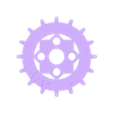 Cogs_23.stl Cogs, Gears and Sprockets Group 2 [21 styles et tailles différents] pour Crafting Steampunk ,Mechanical ,Warhammer 40k theme terrain
