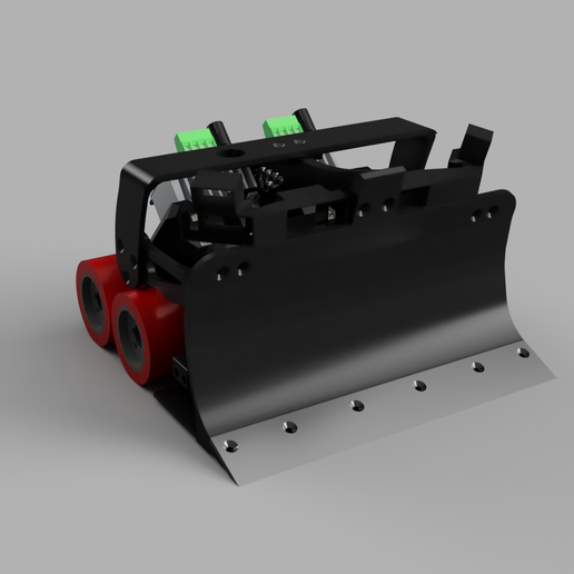 3kg Mega Sumo Robot Chassis (20x20 cm) - 6WD Powerhouse