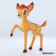 BambiFanart_Render.jpg 3D file Bambi (Fanart)・Model to download and 3D print