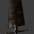7.png Black Clover Asta Sword Demon-Slayer Sword mesh 3D Free low-poly 3D model