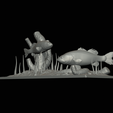 bass-R-16.png two bass scenery in underwather for 3d print detailed texture