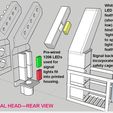 signal-head-assembly-labelled.jpg Бесплатный образец Цветной световой сигнал - 2 аспекта