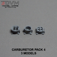 carb4-1.png Carburetor Pack 4 in 1/24 scale