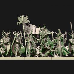 720X720-cela.jpeg 3D file Wood elves Forest rangers・3D printing idea to download