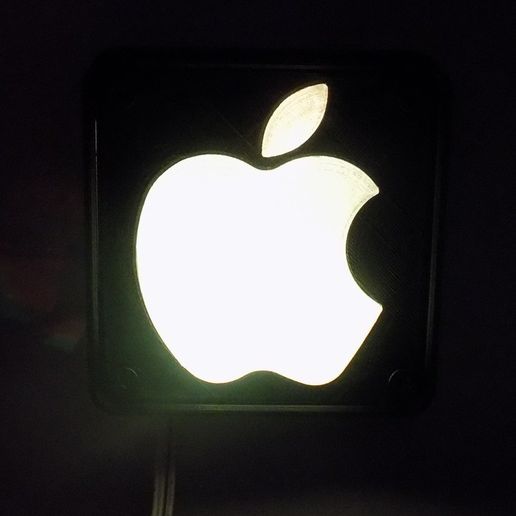 2_display_large.JPG Apple Logo LED Nightlight/Lamp