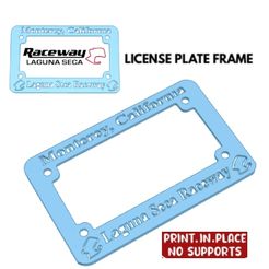 Captura-de-pantalla-2024-03-25-a-las-11.17.02.jpg LICENSE PLATE FRAME LAGUNA SECA - LAGUNA SECA LICENSE PLATE FRAME. PRINT IN PLACE WITHOUT BRACKETS
