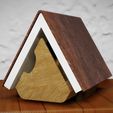 D24188F2-5F18-45EA-94E6-20D2381BF52C.jpeg Book Triangle / Book Display /Book Mark / Bookshelf Display /Book Stand / Wooden Book Triangle