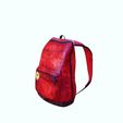 I_00016.jpg BACKPACK 3D MODEL - 3D PRINTING - BACKPACK STUDENT SCHOOL STUDENT BOY GIRL EXCURSION BOOK PEN PENCIL SUITCASE