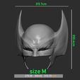 15.JPG Wolverine Mask - Helmet for Cosplay 1:1