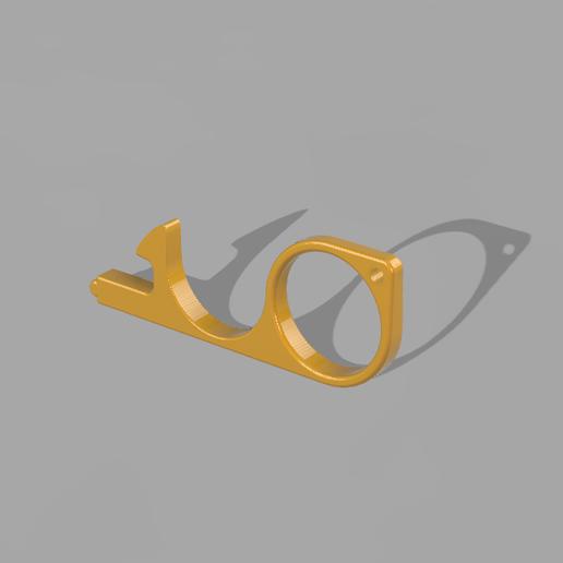 TouchLess Keychain - 3D model önizlemesi