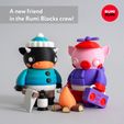Taggy_Funky_Street-Pig_Toy_by_Rumi_Rumi_06-2.jpg Taggy Funky Street Pig –  Rumi Blocks Stackable Toy
