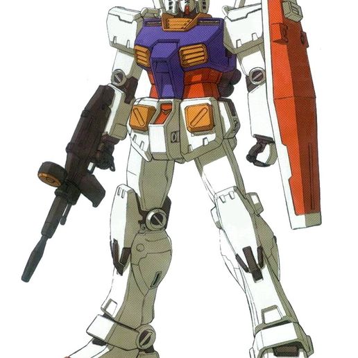 Gundam Chess Pieces part 2 3D model