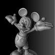 ZBrush-Document5.jpg Mickey Mouse.3D druckbar.STL.
