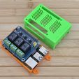 20250503_201652.jpg Raspberry Pi 5 - Waveshare 3x Relais HAT Housing by Nerdiy.de