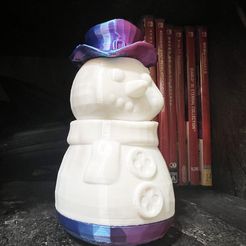 IMG_1198.jpg SOPORTE MUÑECO DE NIEVE DE NAVIDAD