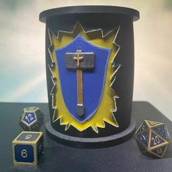 06d93be0-d594-4d23-a3db-c93e9a5cdfe5.JPG DnD Cleric Dice Cup