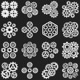 Industrial-Gears-Bundle0006.jpg Industrial Gears Bundle | 16 Mechanical Cogwheel STL SVG Designs