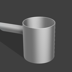 leproteinside.png STL file Basic Protein Scoop・3D printable design to download, WeebMakes