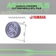 YAMAHA.jpg ВЫРЕЗАТЕЛЬ/ФОРМОЧКА ДЛЯ ПЕЧЕНЬЯ YAMAHA STL ФАЙЛ