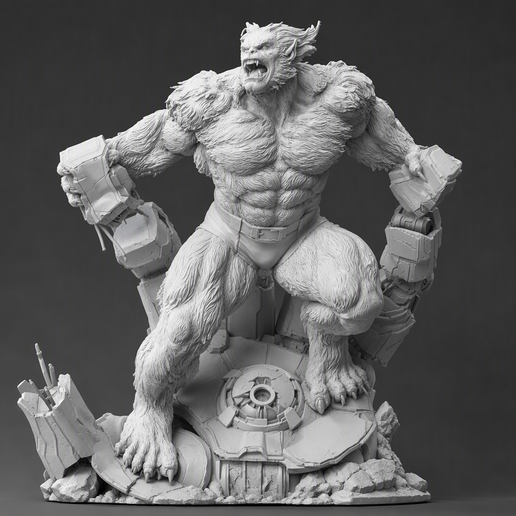 Xmen Beast Diorama