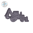 Truck_06_16cm_C.png Super Trucks Set (no 6) - Cookie Cutter - Fondant - Polymer Clay