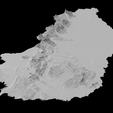 5.png Topographic Map of Hungary – 3D Terrain