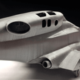 Airwolf-3.png AIRWOLF 3D PRINTED helicopter fuselage in size 450