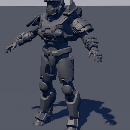 😇 halo reach jorge 052・ OBJ File for ・Cults