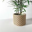 untitled-2566.jpg The Cheo Planter Pot with Drainage Tray & Stand: Modern and Unique Home Decor for Plants and Succulents  | STL File