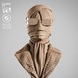 230925~3.jpg WICKED MOVIES INVISIBLE MAN PORTRAIT BUST: TESTED AND READY FOR 3D PRINTING
