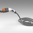 Untitled 600.jpg Tesla Model 3 & Y - SAE J1772 Adapter Lock Charger + BONUS! Tesla drink coasters included!