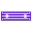 1010_Conformal_Rail_Guide_38mmC_LongNR.stl 1010 Conformal Rail Guide 38mm (Fastener Version)