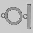 wf0.jpg Fermoir à bascule en fil métallique plat Modèle à imprimer en 3D