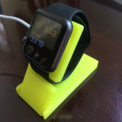 STL file APPLE WATCH CHARGER HOLDER / SIMILAR・Model to download and 3D  print・Cults