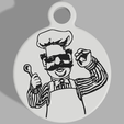 Swedish-Chef-Keyring-v2.png Llavero Chef Sueco