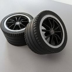 PXL_20230907_132152674.jpg Fichier STL AMG GT-R Rim- Technic brick compatible・Design imprimable en 3D à télécharger