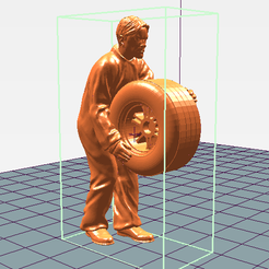 Mecanico rueda levantada perfil.png Бесплатный STL файл Mechanic Wheel Raised Workshop・3D-печатный объект для загрузки