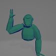 GTwave.jpg Free STL file Gorilla Tag Monke・3D printer design to download