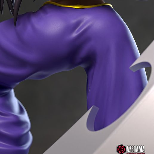 Aisha_06BackDetail.jpg Aisha STL Ready for 3D Printing