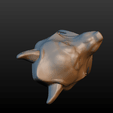 wolf-03.png STL file Wolf Ring・3D print model to download