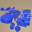 e26_005.png Archivo STL Ford Taurus 2016 Imprimible Coche En Partes Separadas・Diseño para descargar y imprimir en 3D