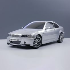 P1210606-copy-323523525.jpg STL-Datei BMW E46 M3 CSL (RC Auto)・Design zum Herunterladen und 3D-Drucken