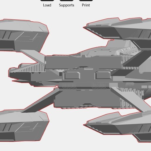 ⭐ USS Tenacious - star trek federation star ship・ STL File for 3D ...